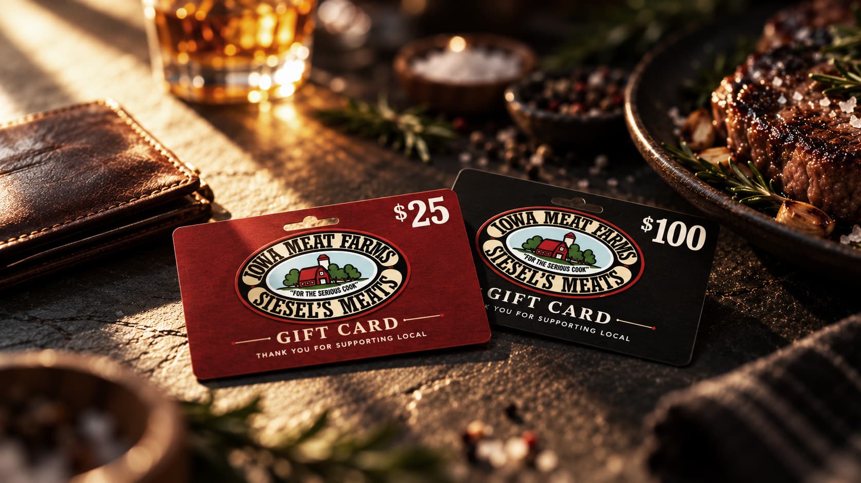 Siesel's gift cards